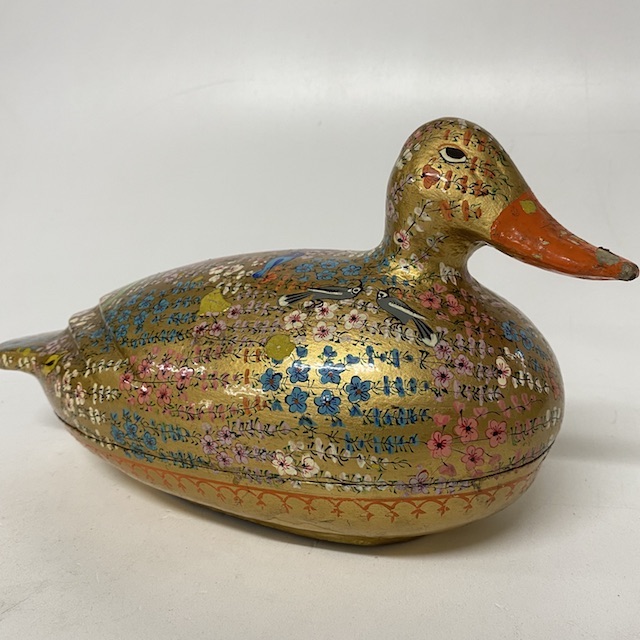 DECOR, Duck - Gold Handpainted